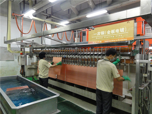 外形一次沉铜线